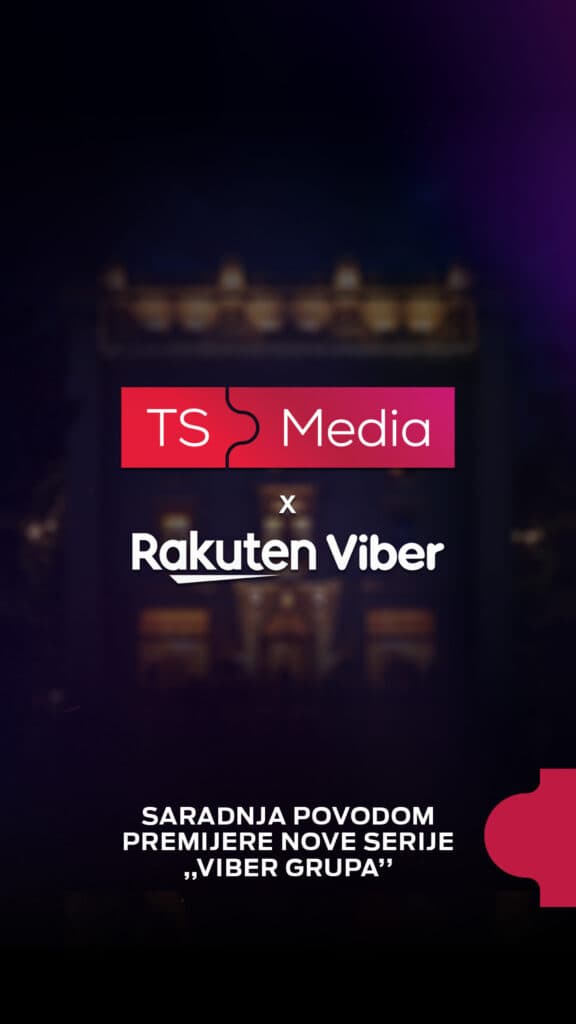 Slika uz članak: Viber i TS Media udružili snage povodom premijere nove domaće serije "Viber grupa"