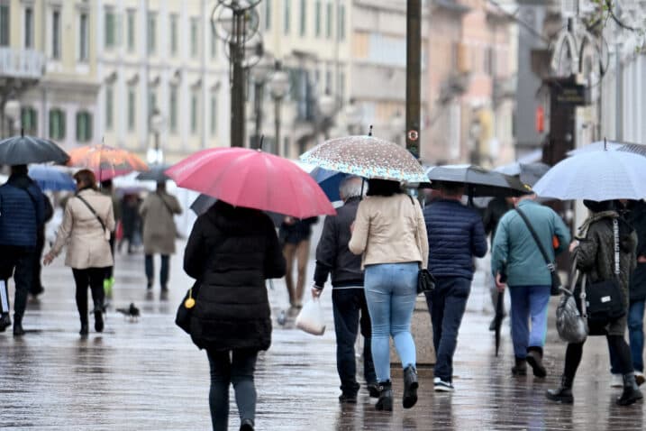 Slika uz članak: Kiša i grmljavina zahvatili Hrvatsku, a evo što nas čeka za vikend