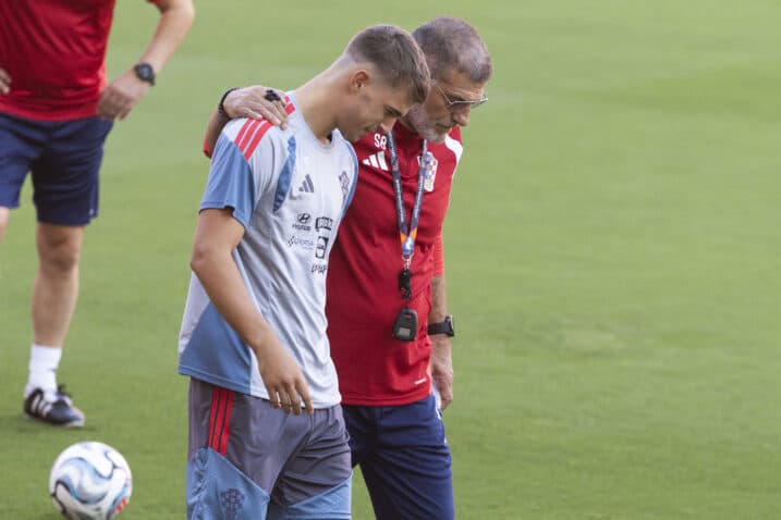 Slika uz članak: Vatreni večeras u Sevilli nastavljaju natjecanje u Ligi nacija. Bilić uvjeren u dobar otpor svjetskim prvacima
