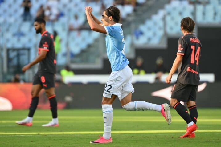 Slika uz članak: Josip Šutalo debitirao za Lazio u remiju s Milanom. Luka Modrić igrao prvo poluvrijeme