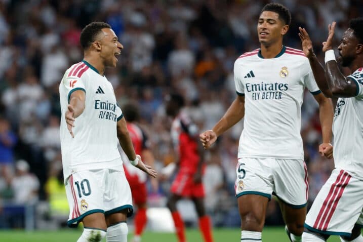 Slika uz članak: Real Madrid zabio četiri pogotka Rayo Vallecanu i bodovno dostigao vodeću Barcelonu
