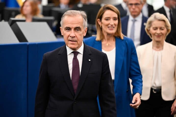 Slika uz članak: Carney o pridruženom članstvu Kanade u EU-u: Erasmus, obrana, AI i minerali