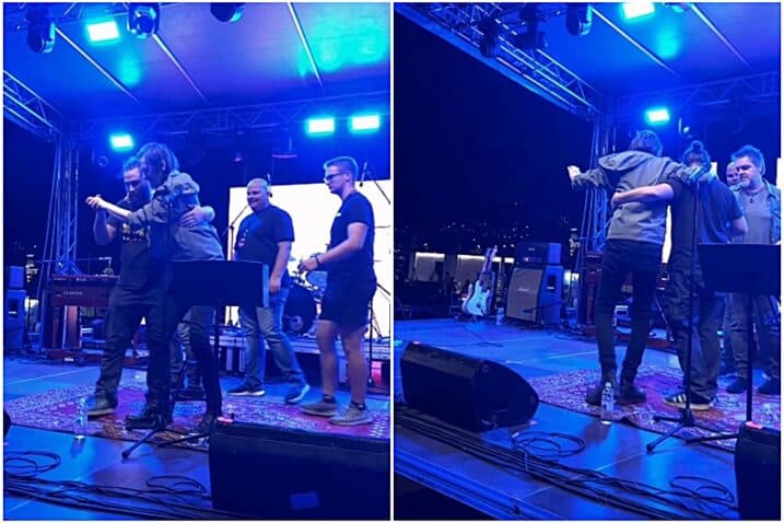Slika uz članak: VIDEO Bareov koncert u Makarskoj prekinut nakon svega nekoliko minuta, odveli ga s pozornice