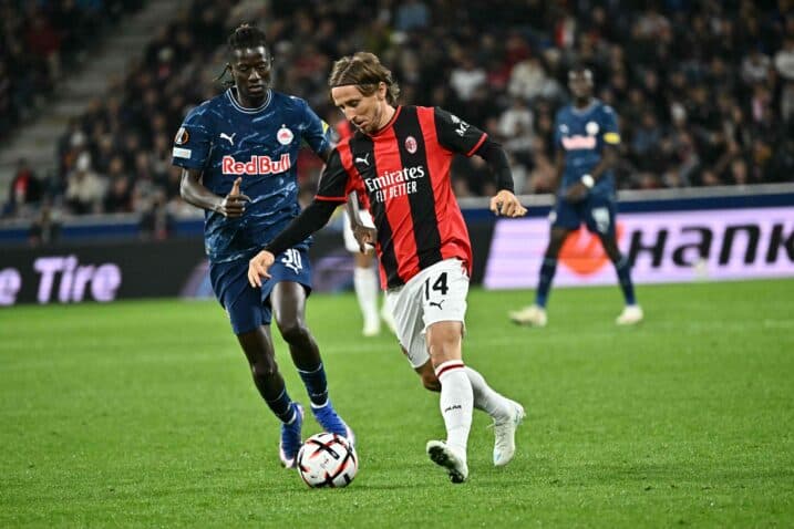 Slika uz članak: Milan zabio četiri pogotka u Salzburgu. Luka Modrić ušao u igru u posljednjih pola sata