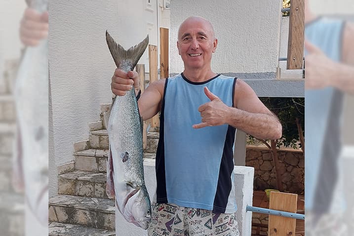 Slika uz članak: Upornost se isplatila. Iz podrona nastrijelio strijelku od 2,5 kilograma