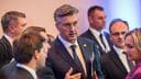 Slika uz članak: Plenković: 'U Hrvatskoj neće biti migrantskih centara, to naša Vlada nikad ne bi podržala'