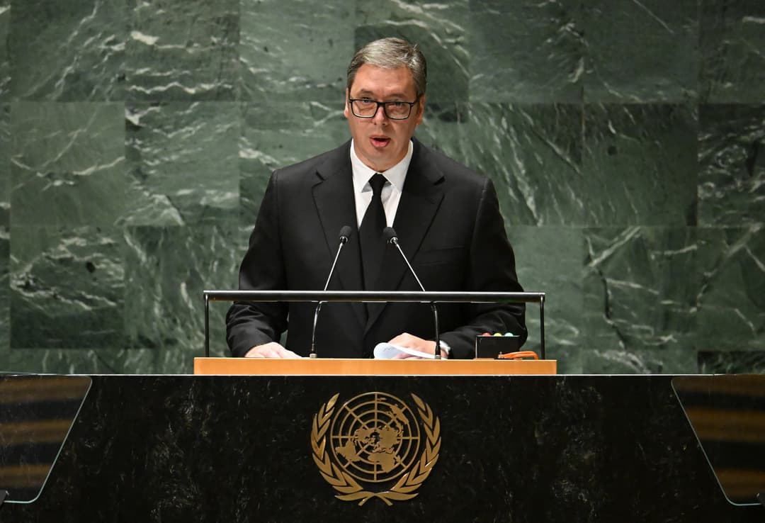 Slika uz članak: Vučić se večeras obraća građanima uoči sutrašnje Generalne skupštine UN