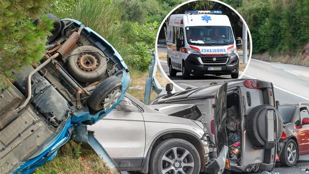 Slika uz članak: DETALJI NESREĆE KOD PANČEVA! Preticao po magli i udario auto pun mladića: Poginuo putnik (64) iz kombija