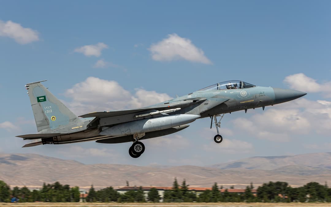 Slika uz članak: Huti tvrde da su oborili saudijski F-15 iznad Jemena