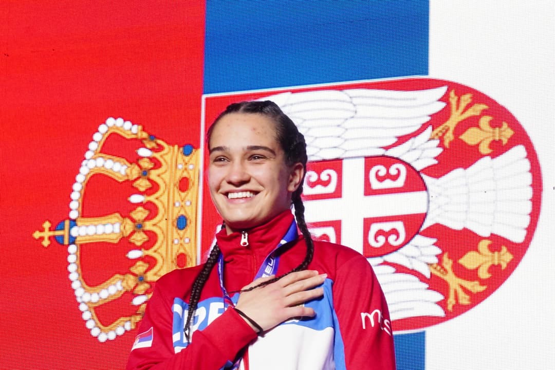 Slika uz članak: Ponos Srbije, Sara Ćirković je prvak Evrope!