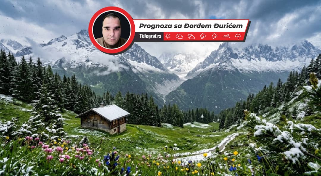 Slika uz članak: (FOTO) PAO SNIJEG U HERCEGOVINI Nevjerovatna slika vejavice nakon vrelog ljeta i šumskih požara