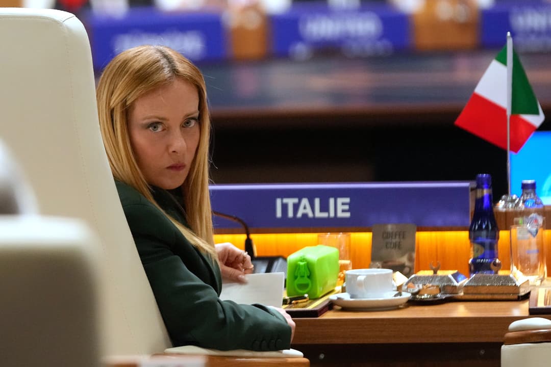 Slika uz članak: JASNO I GLASNO Đorđa Meloni: "Italija ima jasan stav o Ukrajini, Moskva pokazuje nervozu"