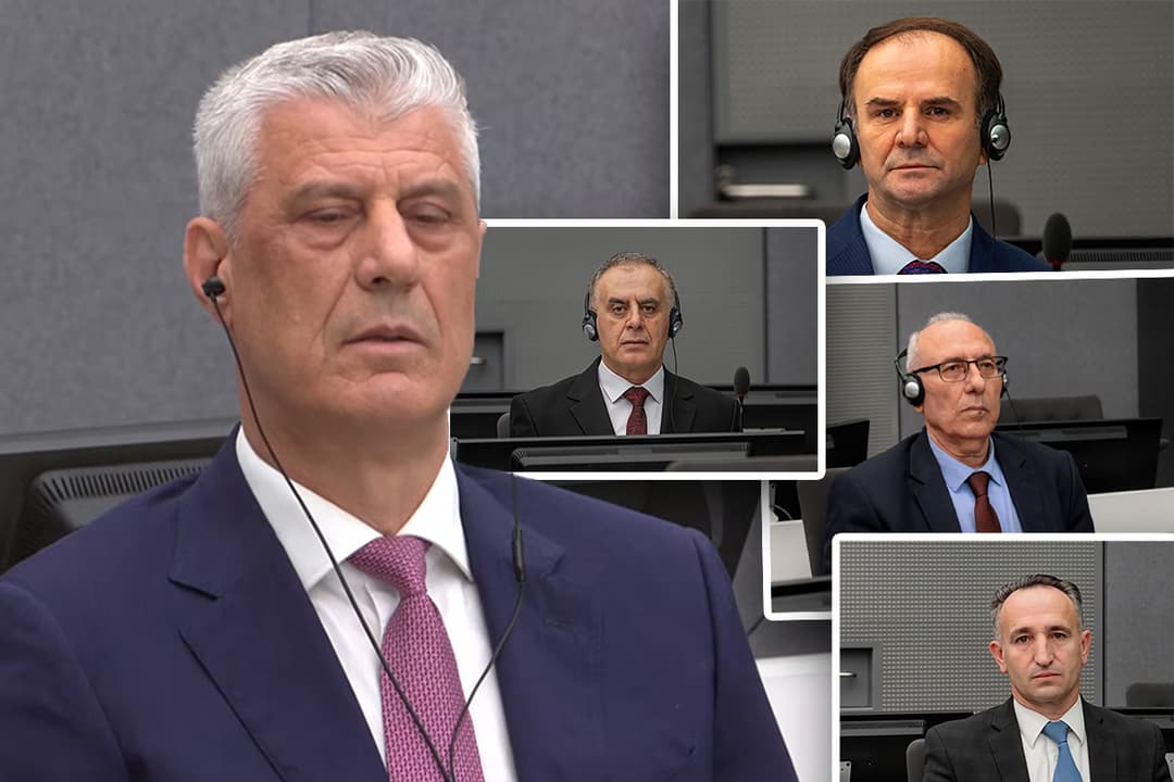 Slika uz članak: Žestoke osude i negovodanja : Ovako je region reagovao na presudu Tačiju i ostalima za ratne zločine