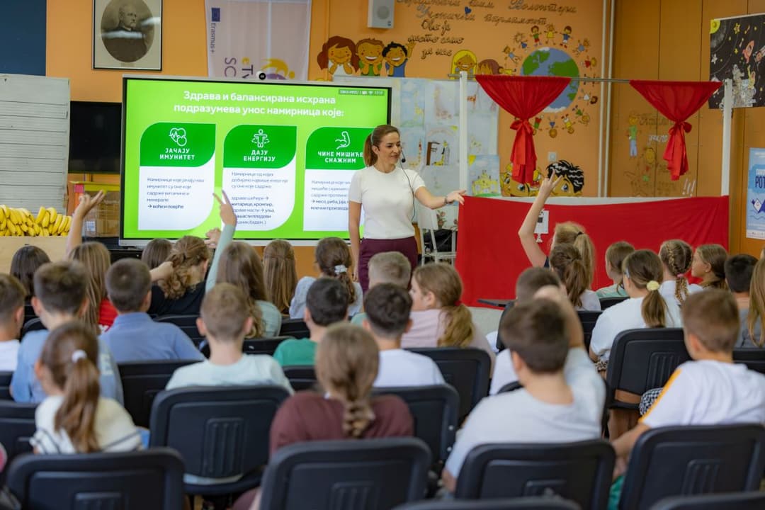 Slika uz članak: Edukativna radionica "Zdrava hrana svakog dana" i u novoj školskoj godini