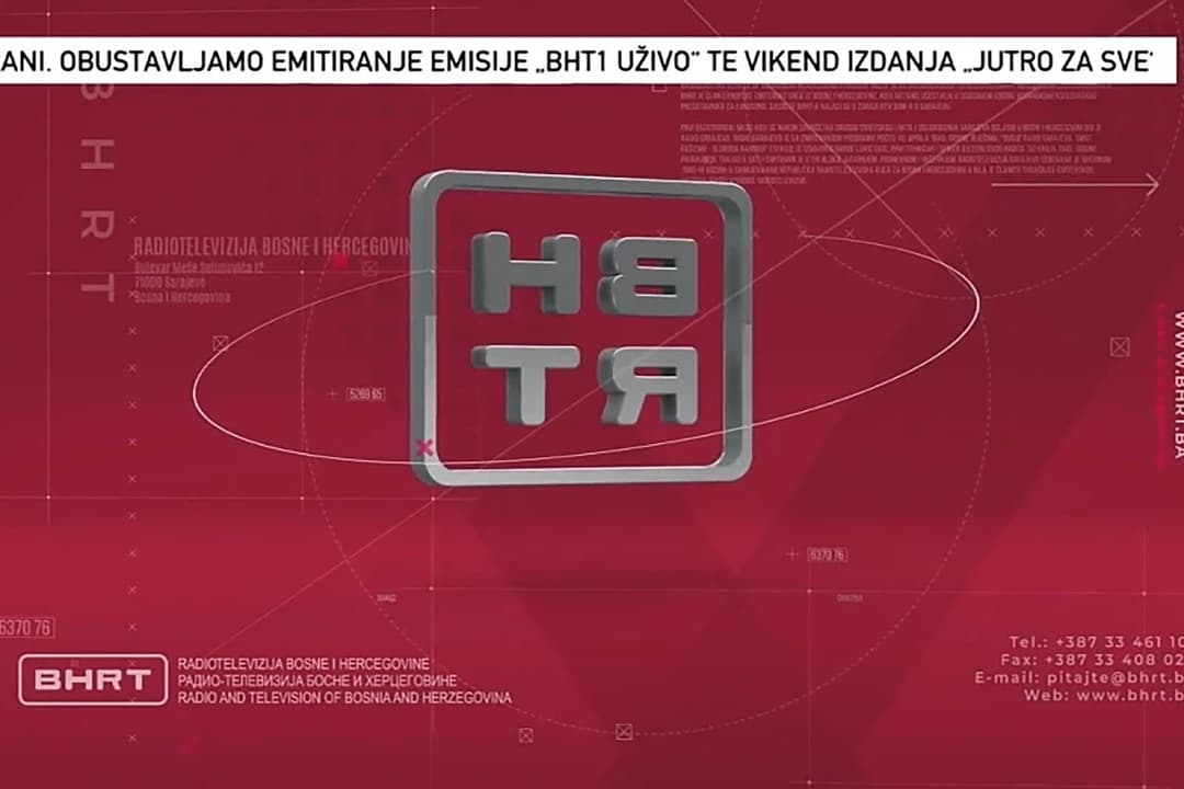 Slika uz članak: "Prinuđeni smo da obustavimo emitovanje!" Dramatična poruka javnog servisa BiH, ovo je razlog