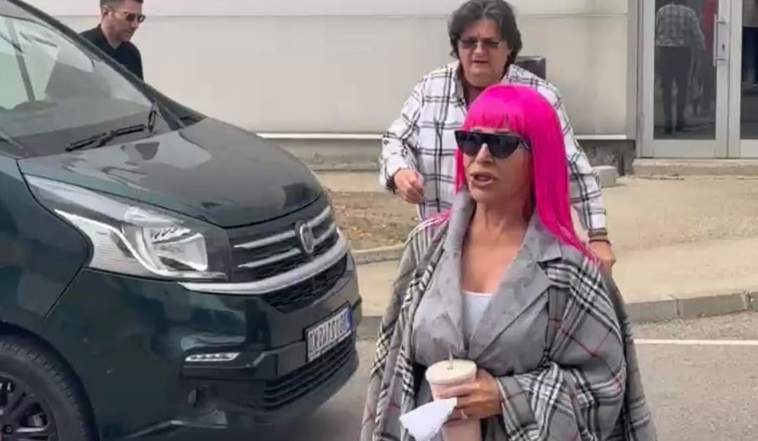 Slika uz članak: Stilizovana od glave do pete: Zorica Brunclik u UPEČATLJIVOM IZDANJU stigla na snimanje “Pinkovih Zvezda”