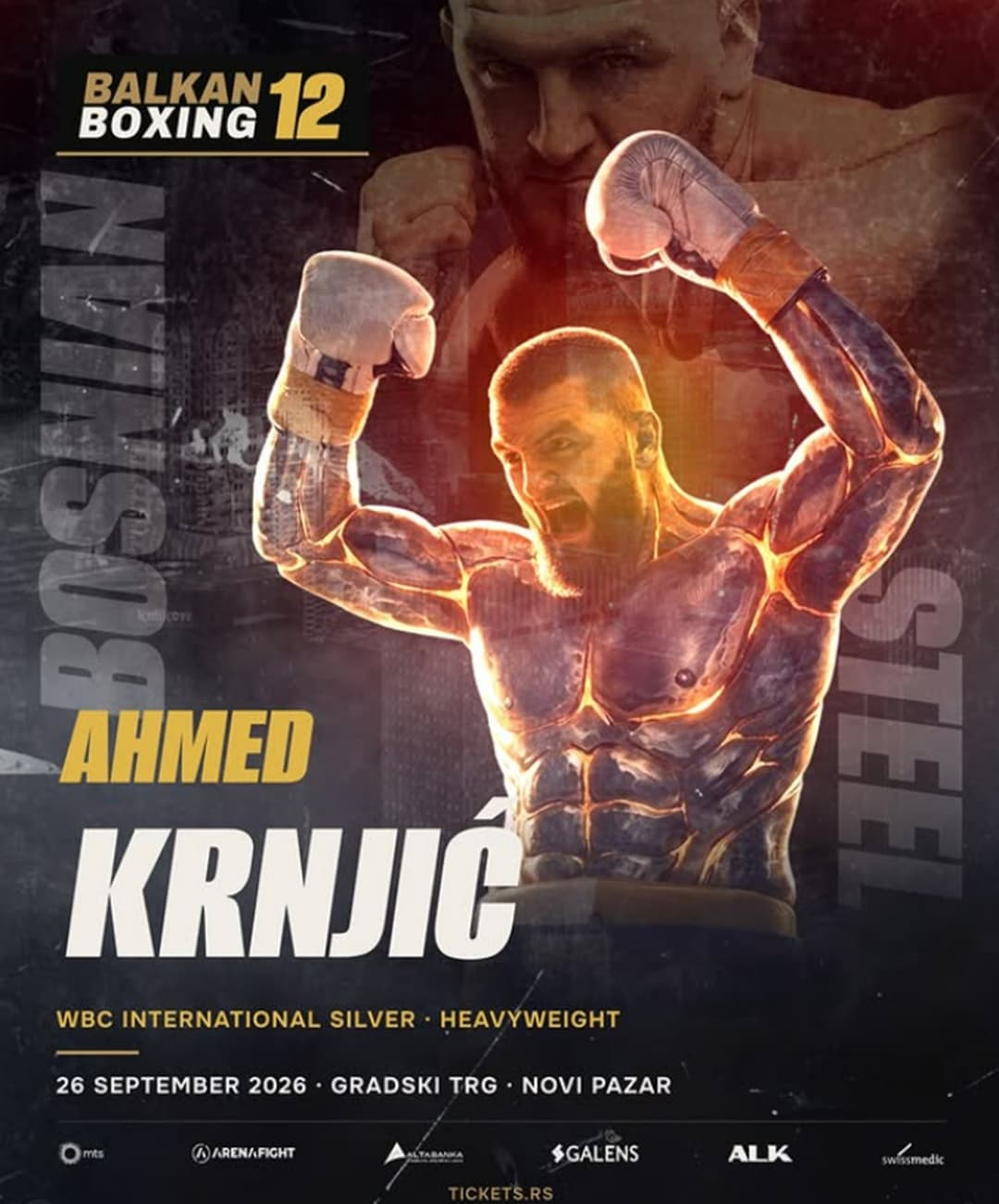 Slika uz članak: Evo gde možete da gledate uživo TV prenos događaja Balkan Boxing 12 u Novom Pazaru