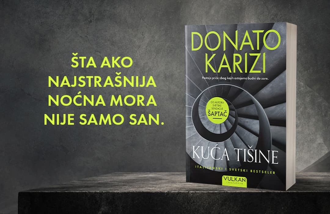 Slika uz članak: Majstor modernog trilera ima novi roman: Donato Karizi otvara vrata "Kuće tišine“