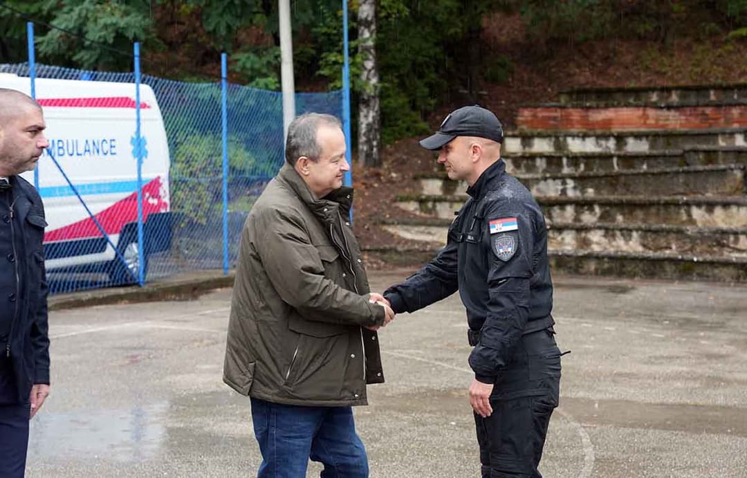 Slika uz članak: Dačić i Kričak na Goču u Nastavnom centru „Mitrovo polje“