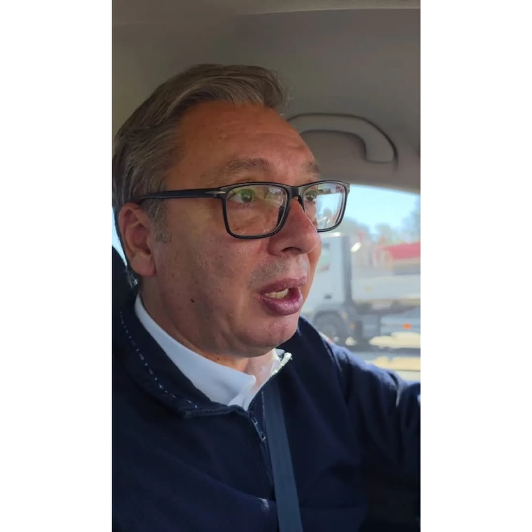 Slika uz članak: Vučić ne može čudom da se načudi: "Najsmešnije u ovoj kampanji, a sve vreme sam morao da ćutim..."