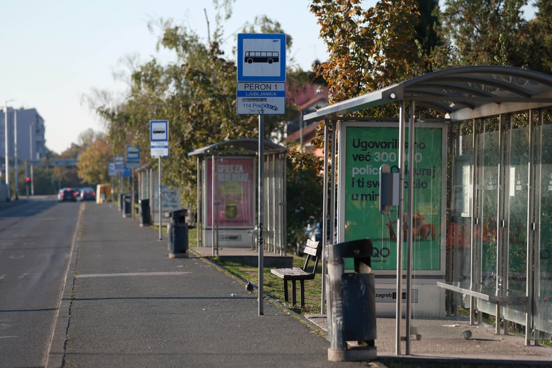 Slika uz članak: Drugi dan štrajka u Zagrebu: Javni prevoz je zaustavljen, smeće se ne odvozi, dogovora ni blizu