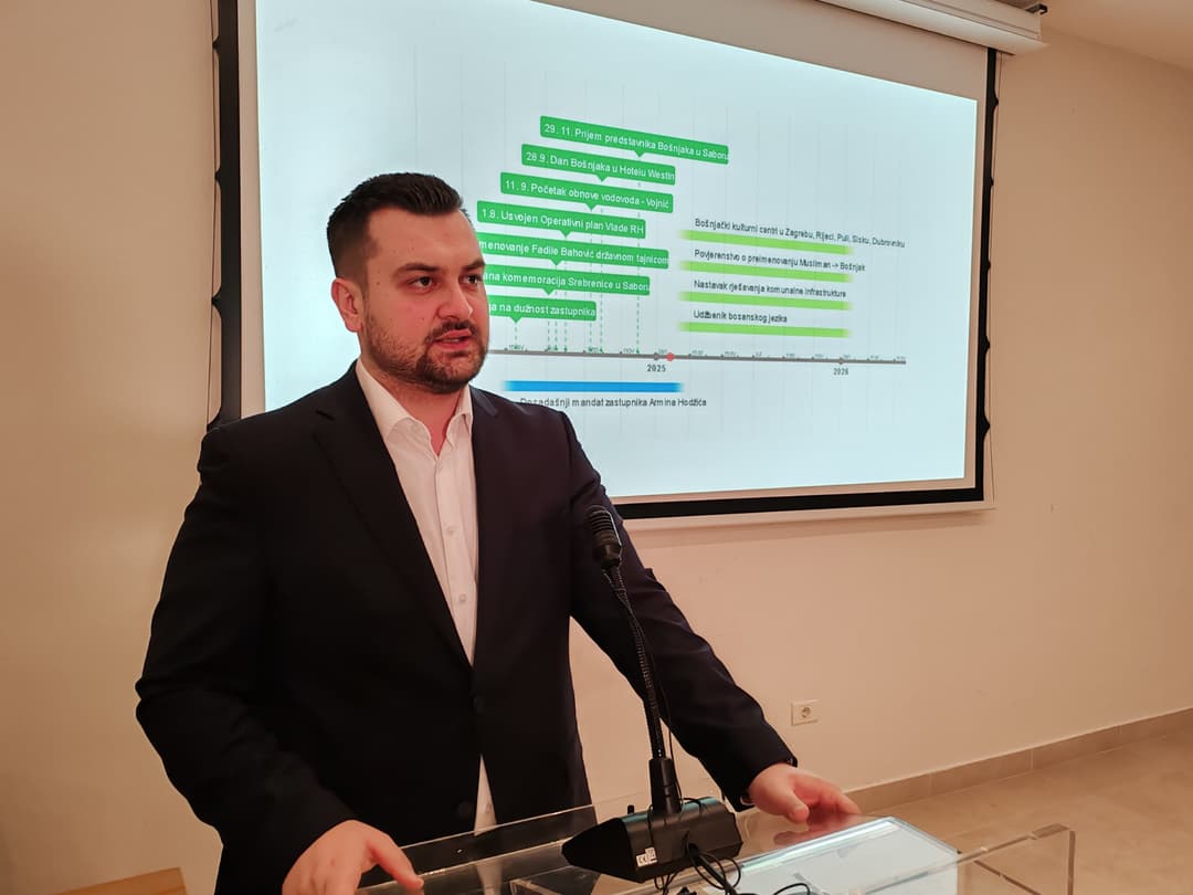 Slika uz članak: Armin Hodžić ostaje na čelu Bošnjačkog nacionalnog vijeća, najavio velike planove do 2036.