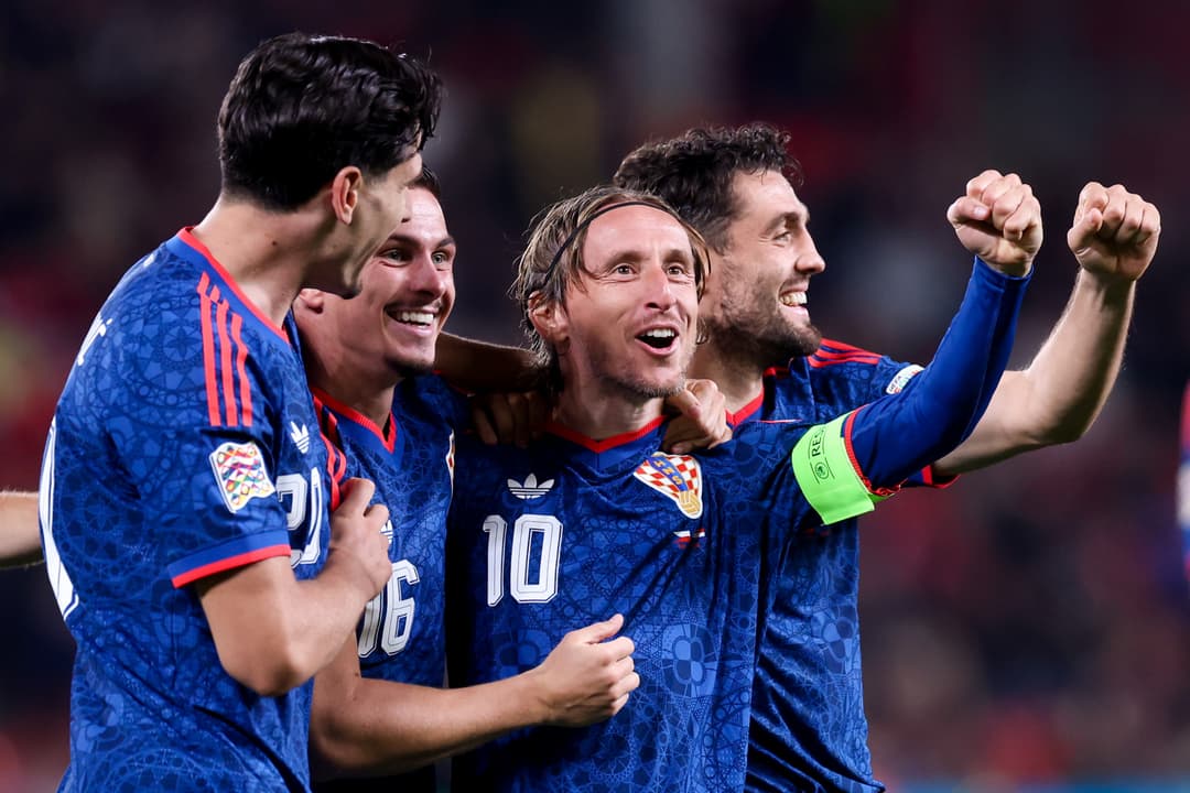 Slika uz članak: Hrvatska pobjedom otvorila Ligu nacija, Modrić zabio 30. reprezentativni gol