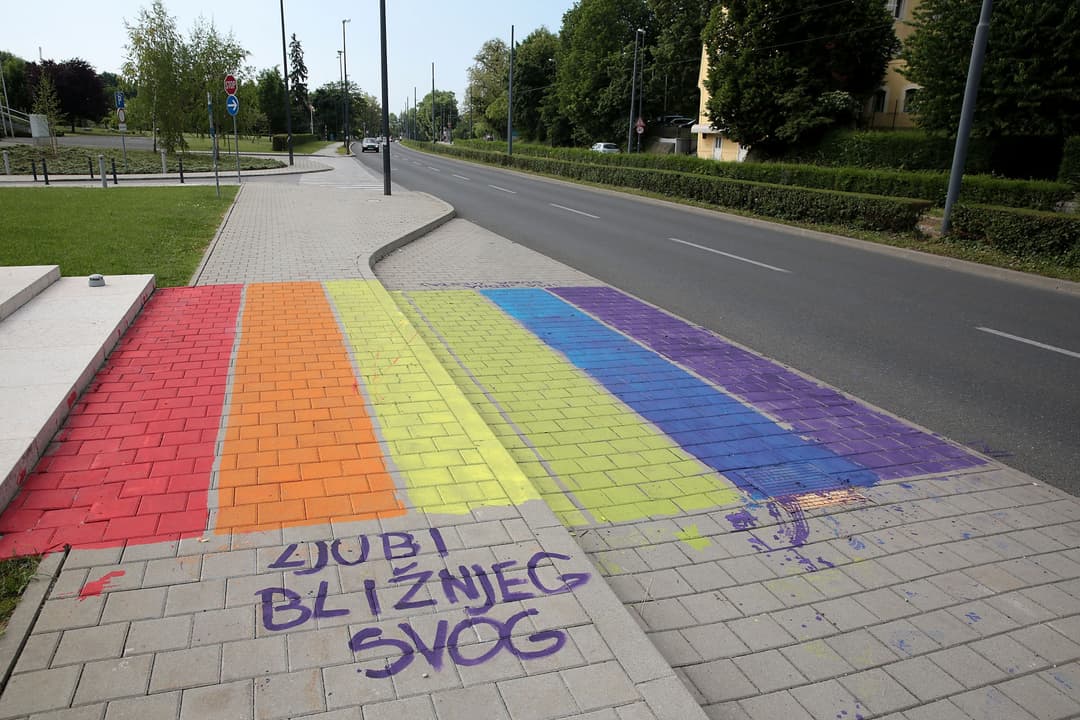 Slika uz članak: Od 2021. dokumentirano 35 nasilnih incidenata protiv LGBTIQ osoba